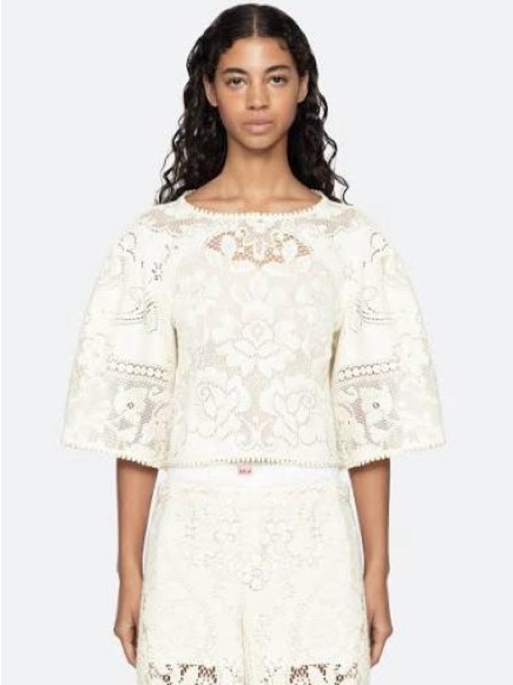 NWT Sea New York Arianna Lace Top XS